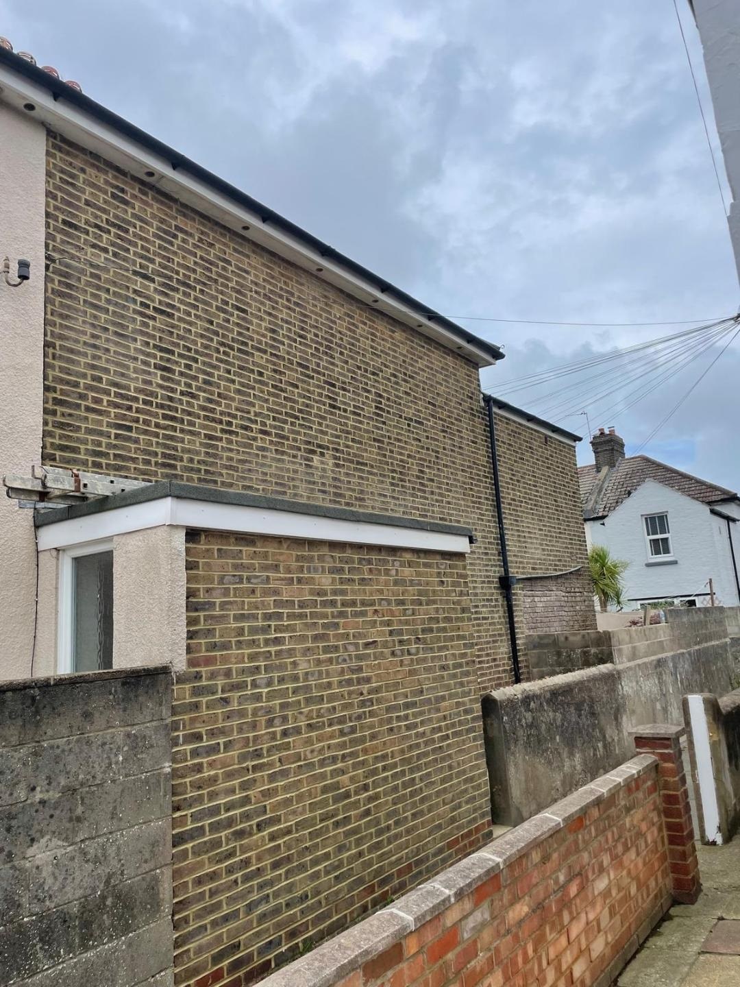 Gable Wall Repoint in Pevensey Bay, Sussex